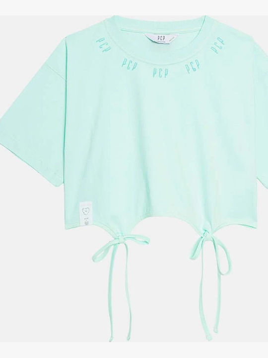 Amelie Γυναικείο Crop Top Mint