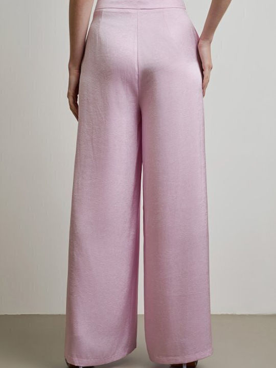 Women's High Rise Pantaloons in Loose Fit Pink