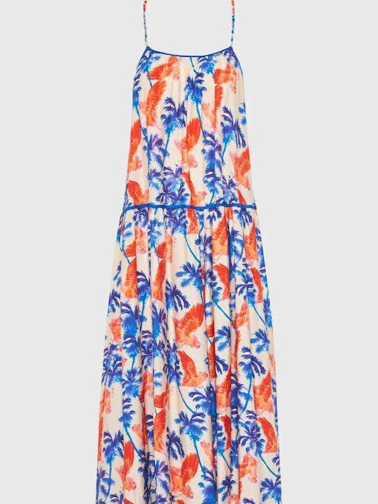 Summer Maxi Dress Electric Indigo