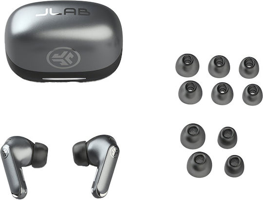 Jlab Epic Pods ANC In-ear Bluetooth Handsfree Headphones with Sweat Resistance and Charging Case Black