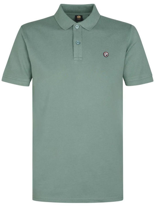 Polo Short Sleeve Blouse Green