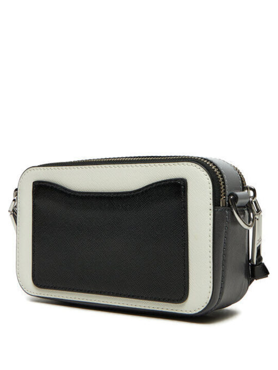 Leder Damen Schultertasche Weiß
