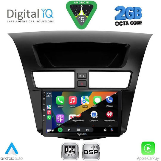 Digital IQ Car Audio System for Mazda BT-50 2012-2019 Bluetooth USB Wi-Fi GPS Apple CarPlay Android Auto with 9 Inch Touch Screen DIGITAL IQ RSF 4364 CPA