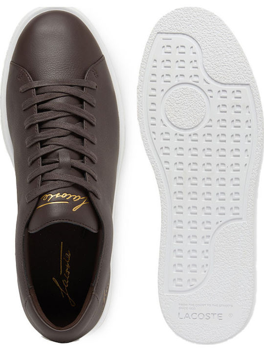 Ανδρικά Sneakers Dk.brown / White