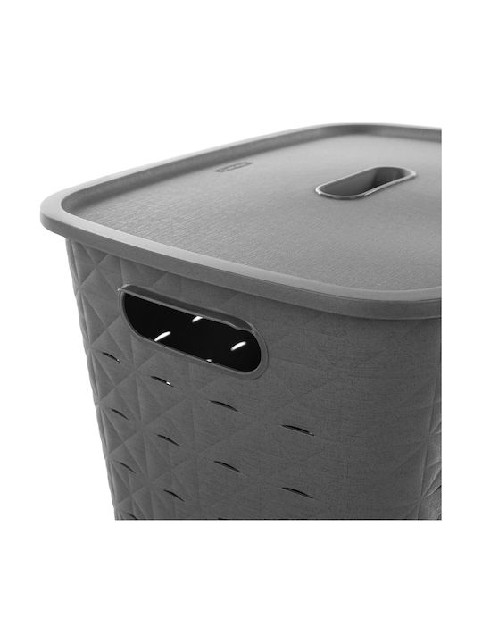 Curver Coș De Rufe Din Plastic 56lt Cu Capac 42x31.6x60cm