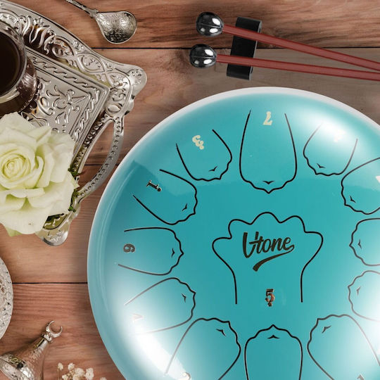 V-tone Steel Tongue Drum 13 Notes 30.48cm