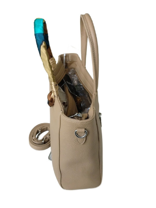 Women's Beige Shoulder Bag