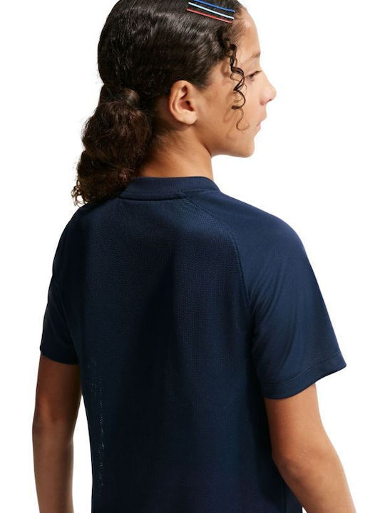 Kids T-shirt Dri-Fit Navy Blue Park VIII