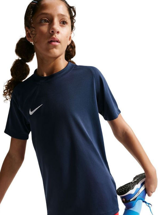 Kids T-shirt Dri-Fit Navy Blue Park VIII