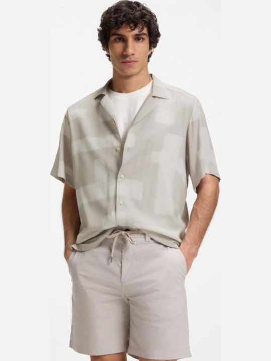 Rayer_m Short Sleeve Shirt Open Grey