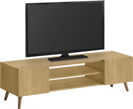 Έπιπλο Τηλεόρασης Etna Sapphire Oak Μ150xΠ30xΥ45cm