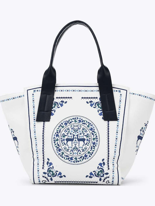 Axel Stoff Strandtasche Blau