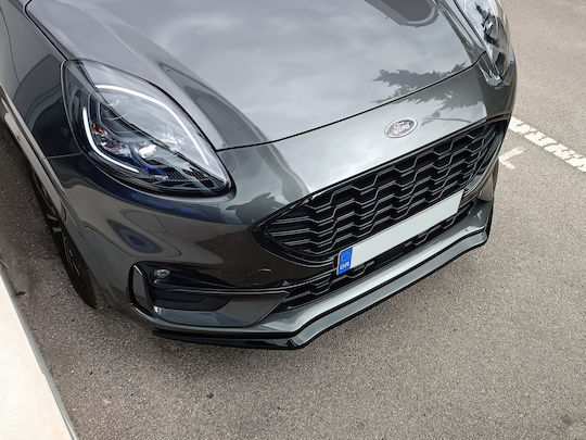 Motordrome Spoiler Auto Vorderseite Kompatibel mit Ford Puma ST-Linie 2019+
