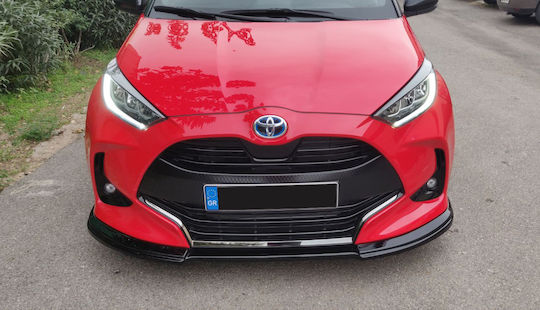 Motordrome Spoiler Αυτοκινήτου Μπροστά Συμβατό με Toyota Yaris Mk4 2020