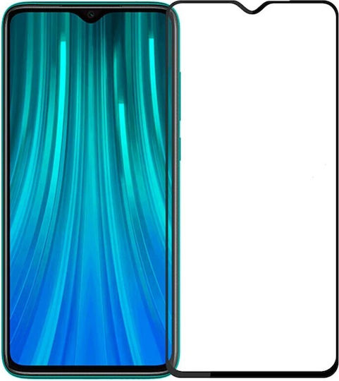 Adeziv complet Full Face Tempered Glass Negru (Redmi Note 8T)