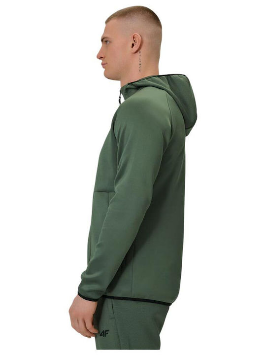 Functional Men's Hooded Jacket Khaki