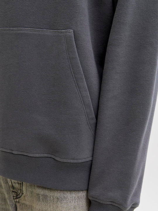 Sweatshirt with Hood Dark Gray