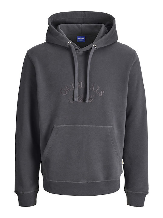 Sweatshirt with Hood Dark Gray