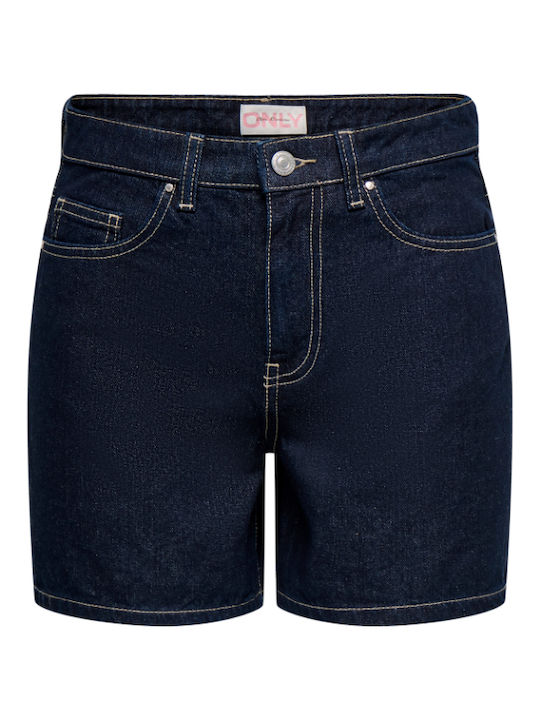 Pantaloni Scurți Denim Pentru Femei Albastru Marin