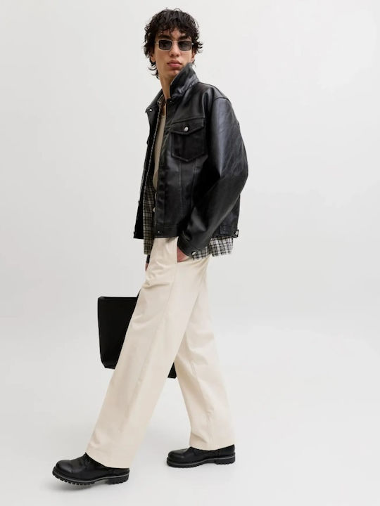 Chino Trousers Elastic Beige