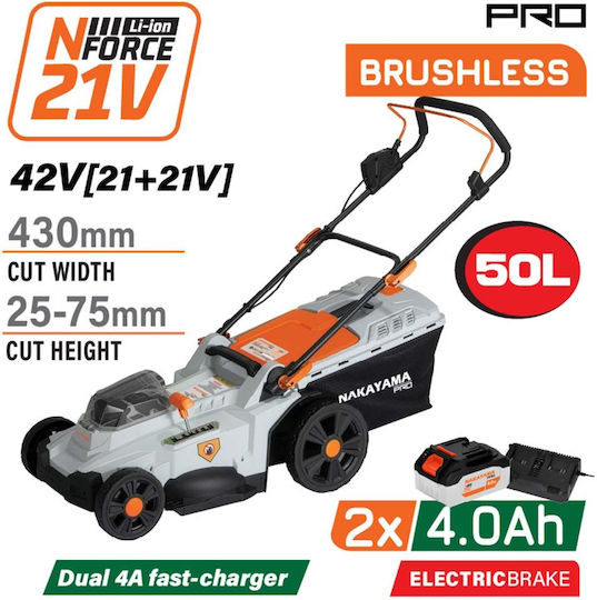 Nakayama EC1726X44 Lawn Mower Battery