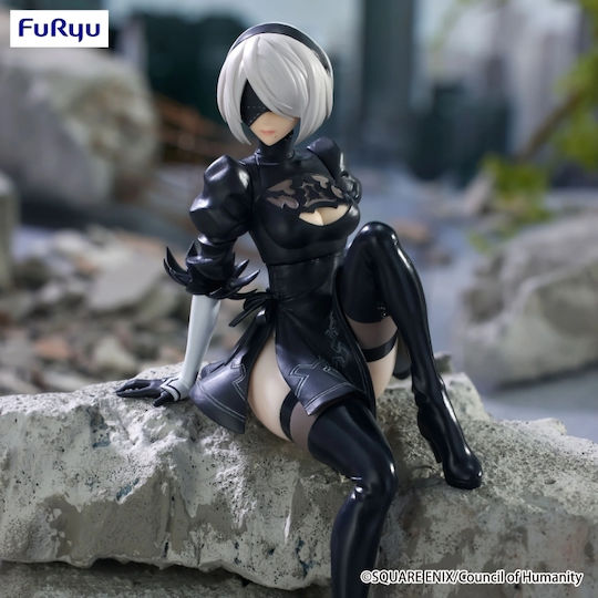 Nier Automata Ver1.1a Opritor De Noodles Yorha Nr 2 Tip B Figurină Statuie 13cm