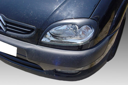Motordrome Front Headlight Eyebrows for Citroen Saxo 99-04