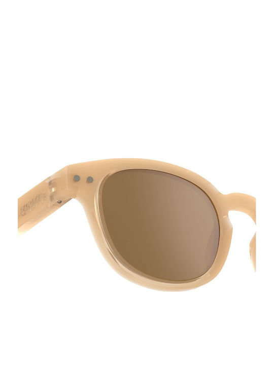 Izipizi Oval Kids Sunglasses with Polarized Lens Brown for 5-7 Years