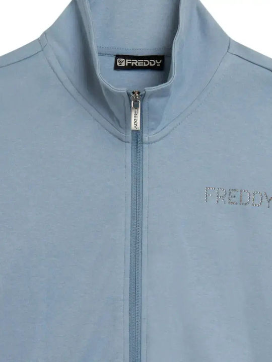 Sweatshirt Set Light Blue/Black