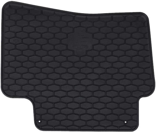vidaXL Set of Front and Rear Mats 4pcs for Kia Rio / Stonic 2017 Black