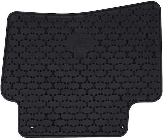 vidaXL Set of Front and Rear Mats 4pcs for Kia Rio / Stonic 2017 Black