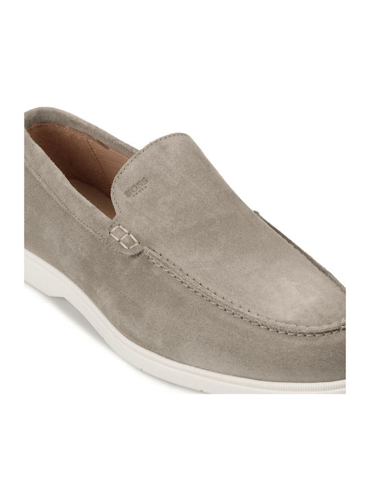 Men's Moccasins in Beige Colour