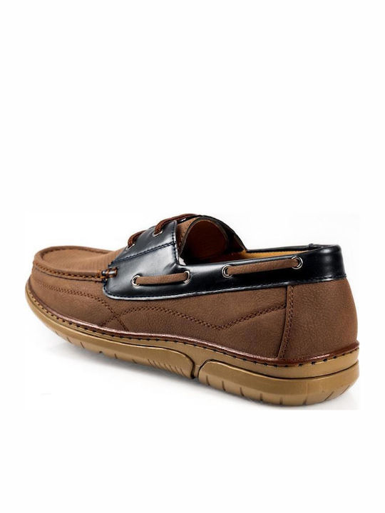 Men's Loafers In Brown Colour