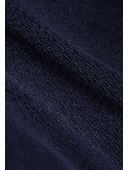 Long Sleeve Sweater Navy Mel