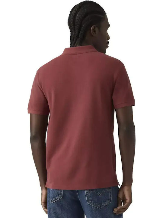 Levi's Polo Herrenblusen Oxblood Rot Schwarz