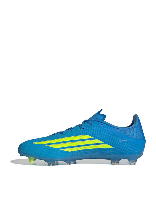 adidas F50 League Football Shoes with Cleats FG/MG Blue