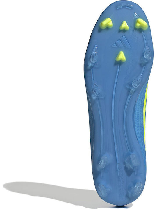 adidas F50 League Football Shoes with Cleats FG/MG Blue