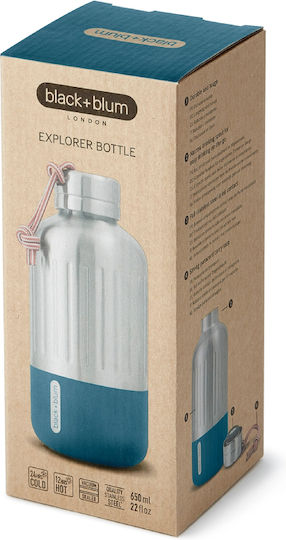 Black+Blum Μπουκάλι Θερμός Ανοξείδωτο 650ml Ocean