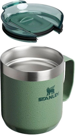 Stanley Legendary Everyday Camp Чаша Термос Без BPA 350ml Hammertone Зелен
