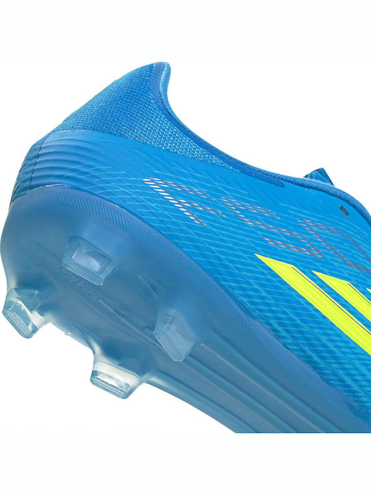 adidas F50 League Football Shoes with Cleats FG/MG Blue