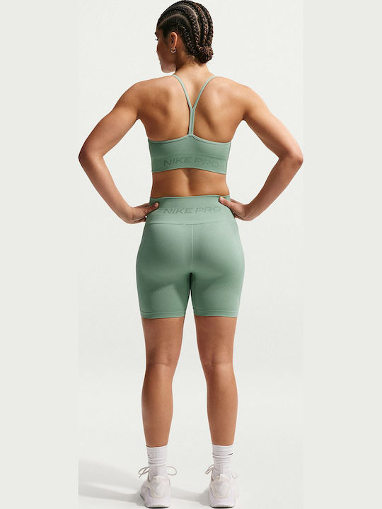 Dri-Fit Seamless Damen Sport-BH Türkis