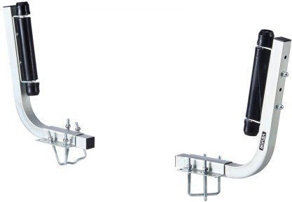 Vevor Boat Trailer Guides 470 Mm/520 Mm Height Adjustable Trailers Guide 2pcs Thickened High-duty Steel Trailer Guide-ons Smooth Roller Guidance V-hull Boats Small To Mid-size Boats