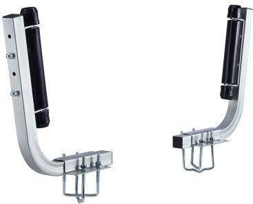 Vevor Boat Trailer Guides 470 Mm/520 Mm Height Adjustable Trailers Guide 2pcs Thickened High-duty Steel Trailer Guide-ons Smooth Roller Guidance V-hull Boats Small To Mid-size Boats