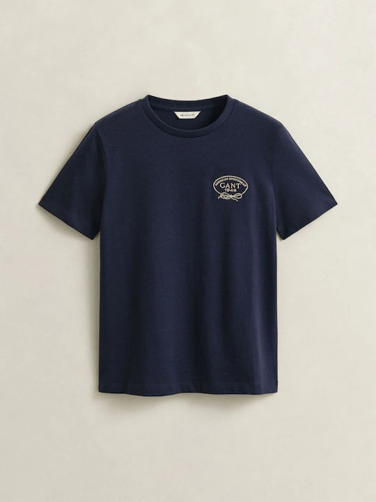 Γυναικείο T-shirt Σκούρο Μπλε