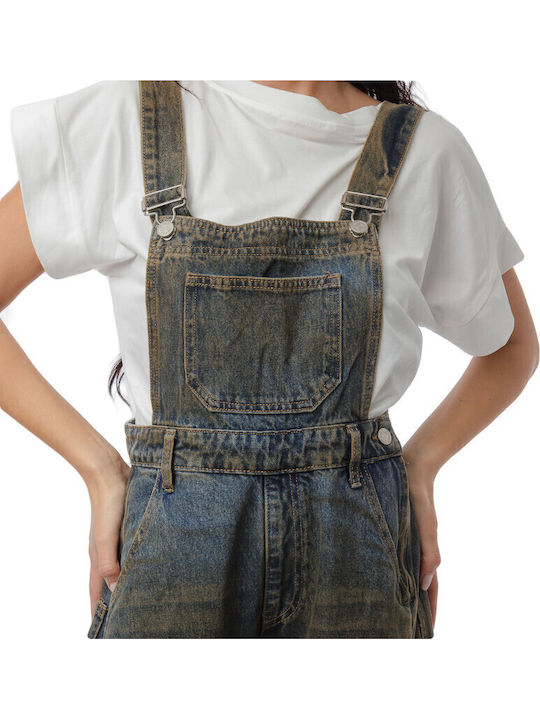 Women’s Denim Blue Dungarees