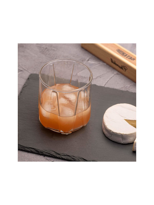 Kadax Set Pahare Whiskey Pentru Apă Din Sticlă 360ml 2 Bucăți