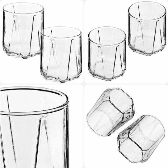 Kadax Kadax Set Brillen Wasser Glas 360ml 2 Stück