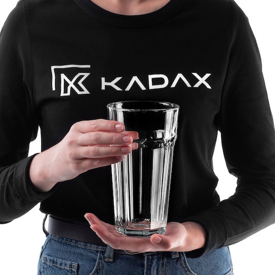 Kadax Комплект Стъклени Чаши За Вода Зелен 635мл 6 Брой
