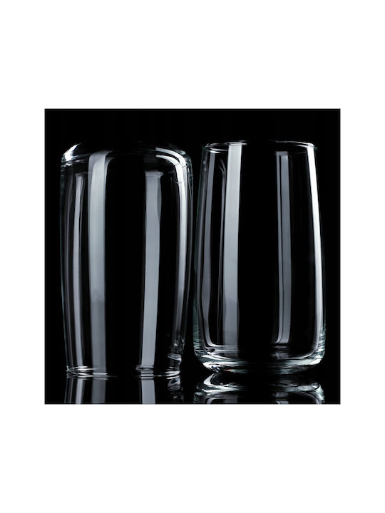Kadax Wasserbrillen aus Glas 480ml 4 Stück