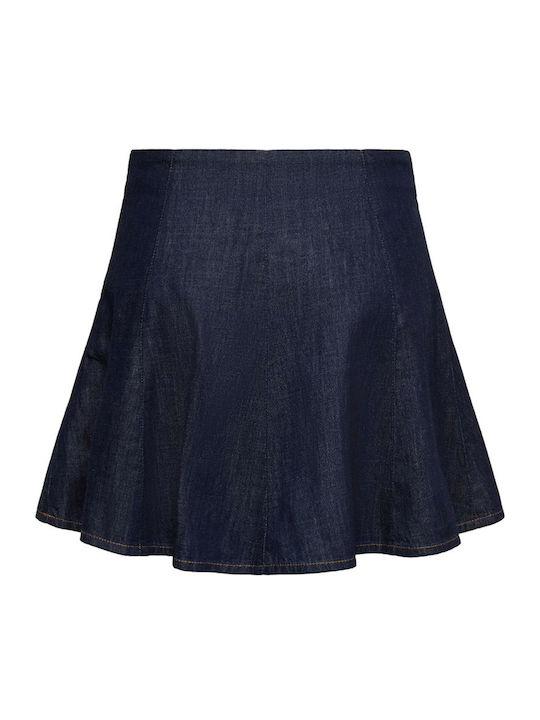 Τζιν Mini Φούστα Dark Blue Denim